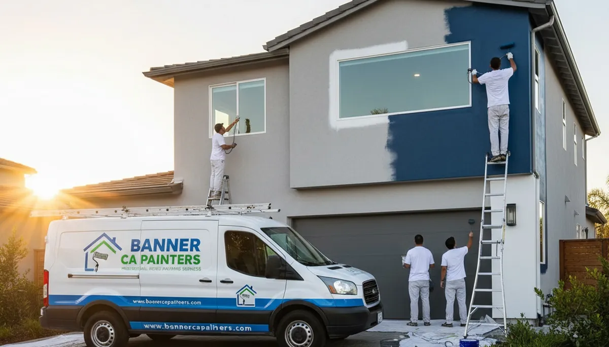 Palm Springs, CA house painters providing professional interior and exterior painting services