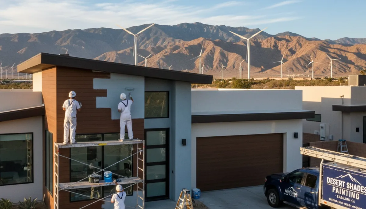 House painting service in Palm Springs, CA for residential interior and exterior painting projects