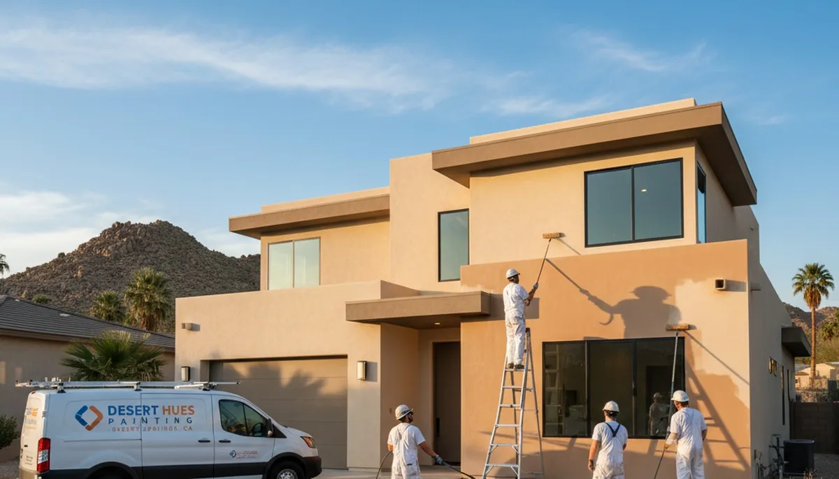 Professional house painting services in Palm Springs CA by PaintingPalmSpringsCA.com