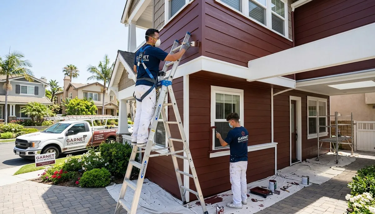 Professional house painters in Palm Springs CA providing expert exterior and interior painting services