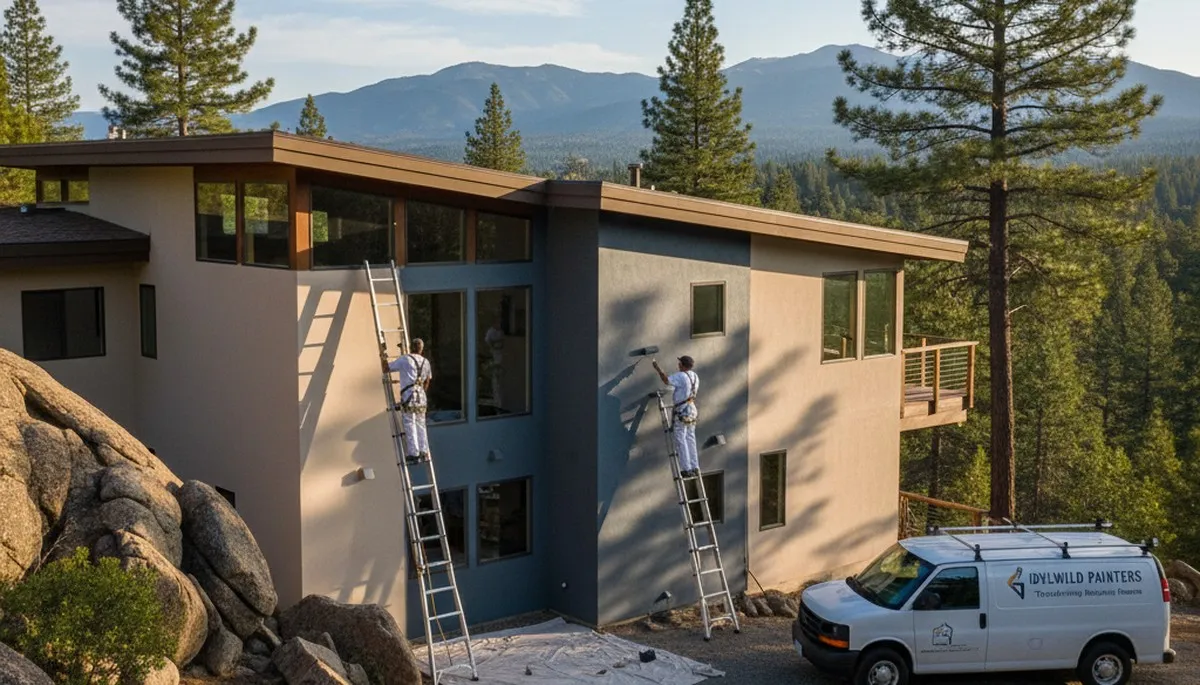 House painting service in Palm Springs, CA for residential exterior and interior painting projects