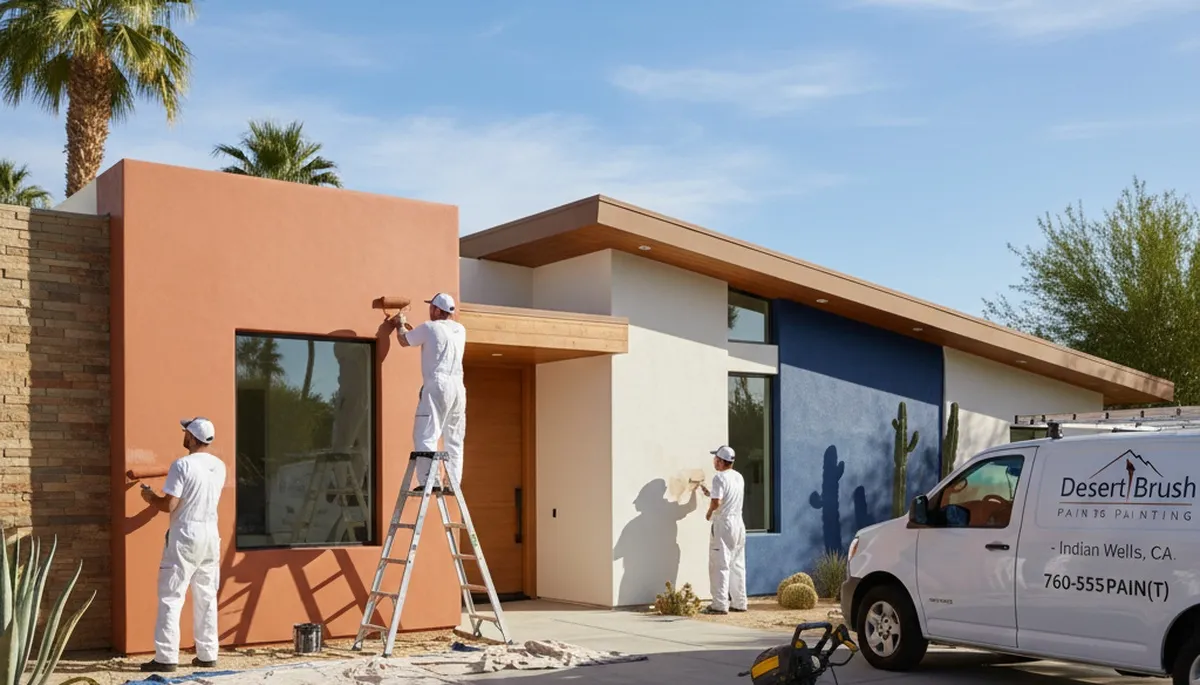 Palm Springs, CA house painters delivering professional interior and exterior painting services