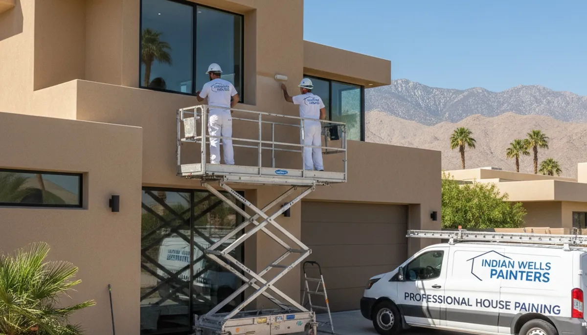 Palm Springs, CA house painting service for residential exterior and interior painting projects