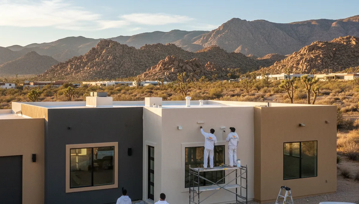 Professional house painting service in Palm Springs, CA for interior and exterior homes