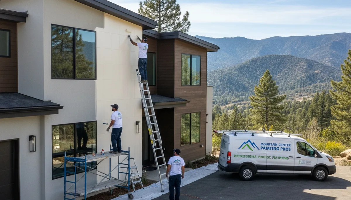 Professional house painting service in Palm Springs, CA for residential exterior and interior projects