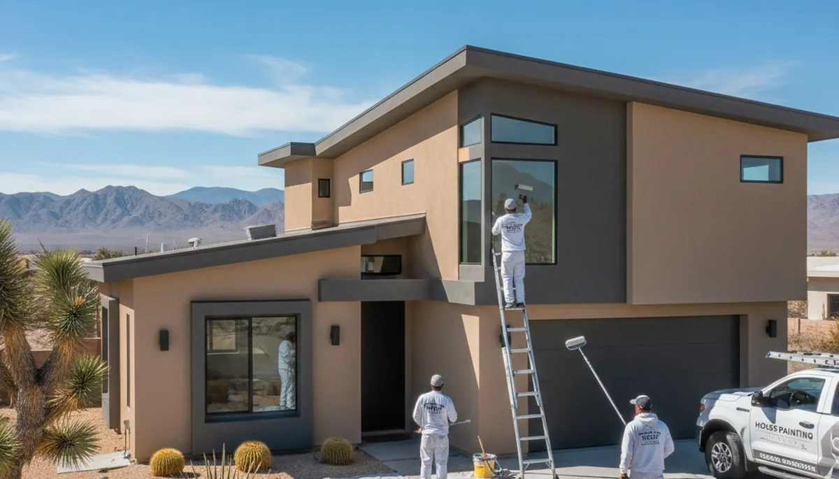Palm Springs, CA house painters providing professional interior and exterior painting services